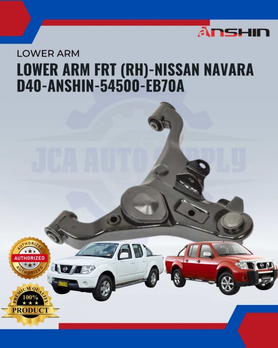 Front Lower Arm(RH)-Nissan Navara D40-Anshin-54500-EB70A Absorber / Struts / Suspension Parts image