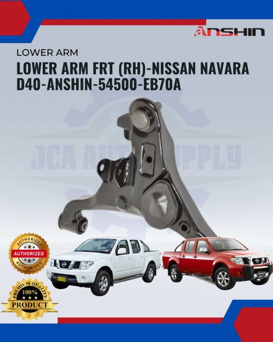 Front Lower Arm(RH)-Nissan Navara D40-Anshin-54500-EB70A Absorber / Struts / Suspension Parts image