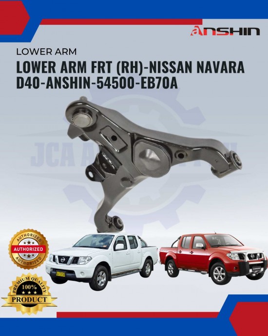 Front Lower Arm(RH)-Nissan Navara D40-Anshin-54500-EB70A Absorber / Struts / Suspension Parts image