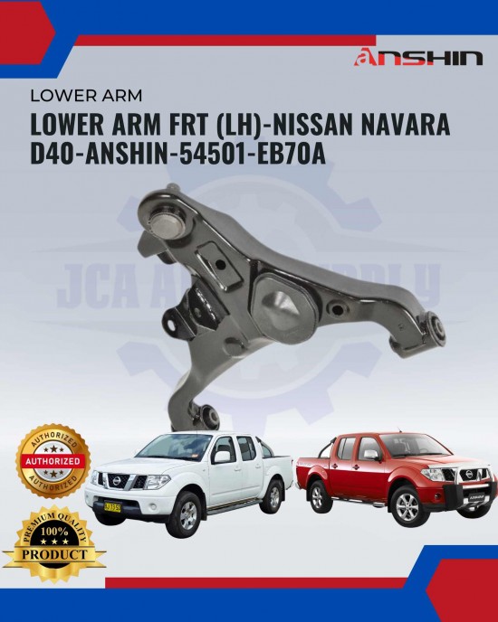 Front Lower Arm(LH)-Nissan Navara D40-Anshin-54501-EB70A Absorber / Struts / Suspension Parts image