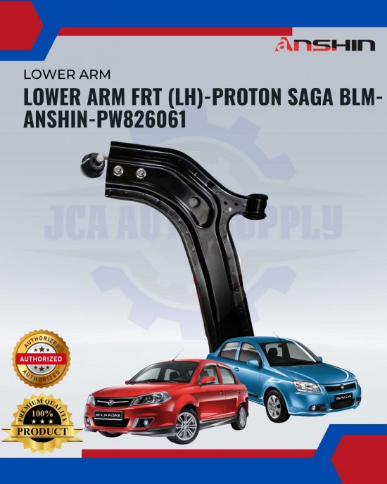 Front Lower Arm(LH)-Proton Saga Blm-Anshin -PW826061 Absorber-Suspension Parts image