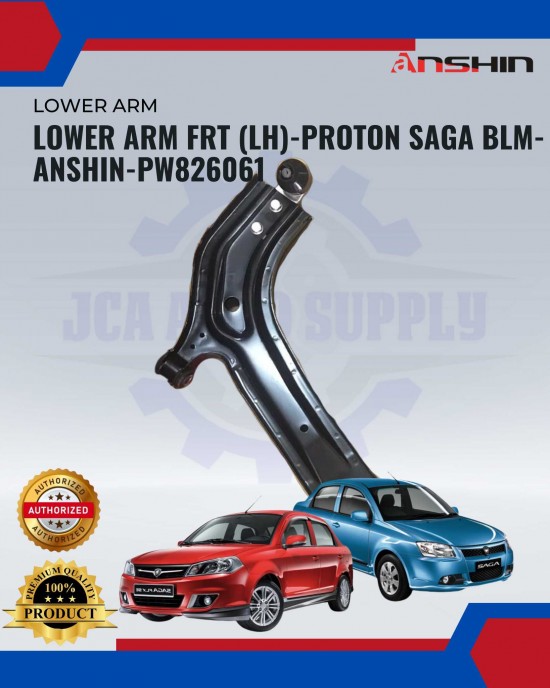 Front Lower Arm(LH)-Proton Saga Blm-Anshin -PW826061 Absorber-Suspension Parts image