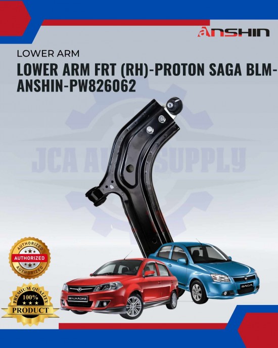 Front Lower Arm(RH)-Proton Saga Blm-Anshin-PW826062 Absorber / Struts / Suspension Parts image