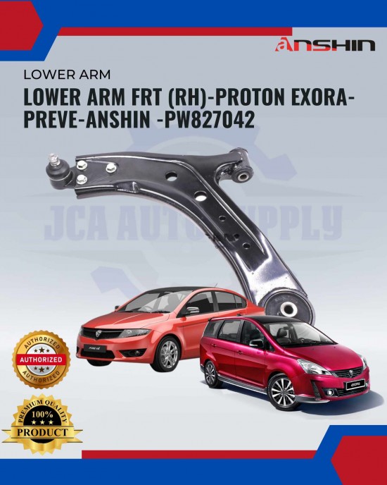 Front Lower Arm(RH)-Proton Exora-Preve-Anshin-PW827042 Absorber / Struts / Suspension Parts image