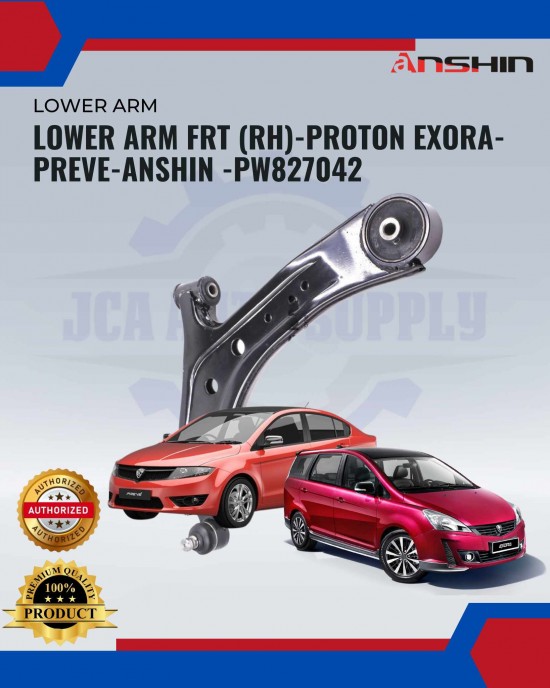 Front Lower Arm(RH)-Proton Exora-Preve-Anshin-PW827042 Absorber / Struts / Suspension Parts image