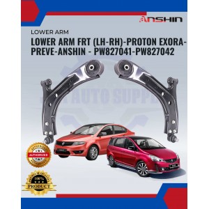 Front Lower Arm(LH-RH)-Proton Exora-Preve-Anshin-PW827041-PW827042