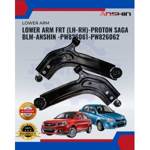 Front Lower Arm(LH-RH)-Proton Saga Blm-Anshin -PW826061-PW826062