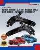 Front Lower Arm(LH-RH)-Proton Saga Blm-Anshin -PW826061-PW826062 Absorber-Suspension Parts image