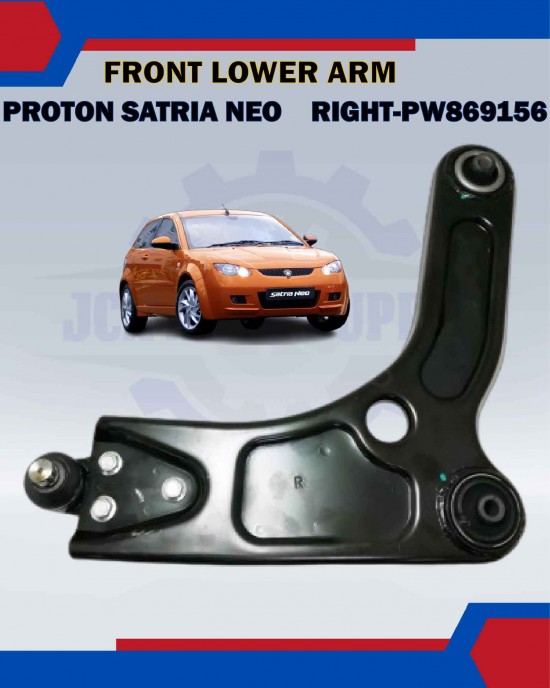 Front Lower Arm-Right-Proton Satria Neo 1.3 1.6-Savvy 1.2-PW869156 LOWER ARM image