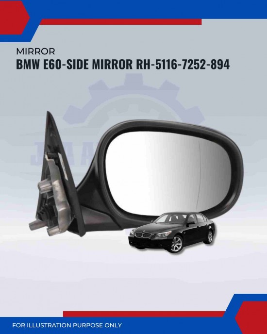 Side Mirror-BMW E60-5116-7252-894 Side Mirror-BMW E60-5116-7252-894