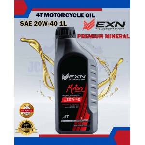 4T Motorcycle Oil EXN Premium Mineral 20W40 1L