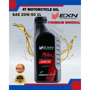 4T Motorcycle Oil EXN Premium Mineral 20W50 (1L)
