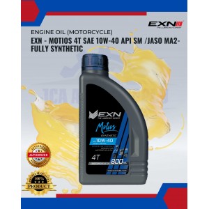 EXN - Motios 4T SAE 10W-40 API SM /JASO MA2 Synthetic (Scooter)