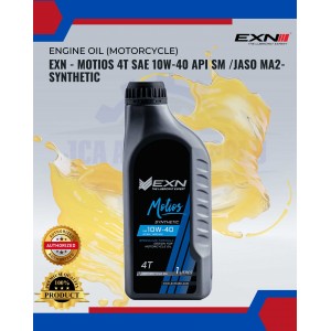 EXN - Motios 4T SAE 10W-40 API SM /JASO MA2-Synthetic
