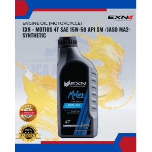 EXN - Motios 4T SAE 15W-50 API SM /JASO MA2-Synthetic