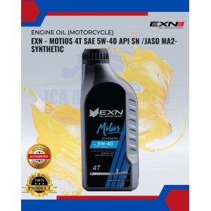 EXN - Motios 4T SAE 5W-40 API SN /JASO MA2-Synthetic