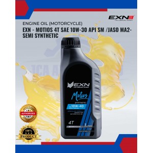 EXN - Motios 4T SAE 10W-30 API SM /JASO MA2-Semi Synthetic