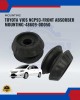 Toyota Vios NCP93-Front Absorber Mounting-48609-0D050 Absorber Mounting / Absorber Bush / Absorber Link-Stabilizer Link image