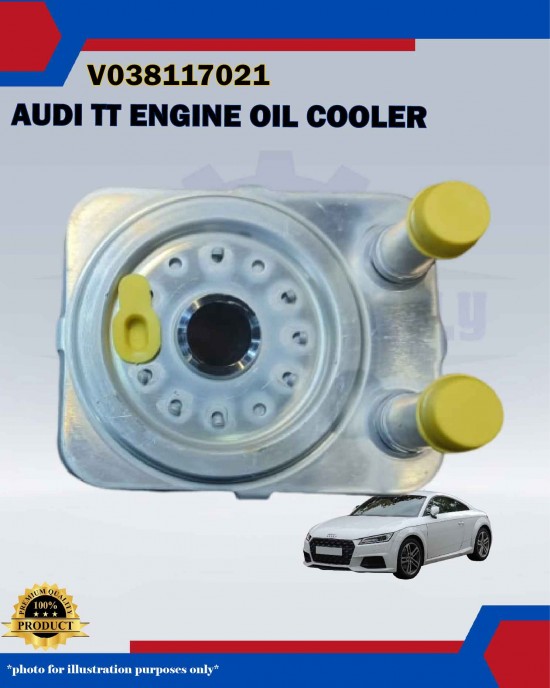 Audi TT Engine Oil Cooler-V038117021