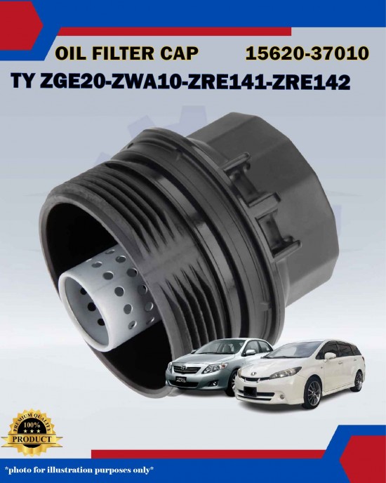 Oil Filter Cap-Toyota Wish ZGE20-Lexus ZWA10-Altis ZRE141-ZRE142-15620-37010