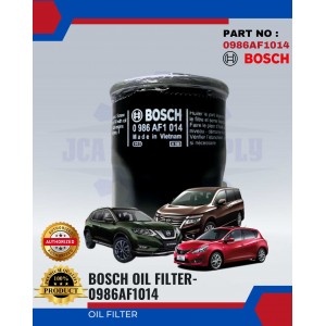 Oil Filter Nissan (O 1014)-X-Trail-N16-X-Tria-Insight-BOSCH-0986AF1014