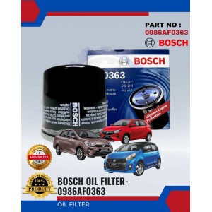 Oil Filter-Perodua Axia-Bezza-Myvi-BOSCH-0986AF0363