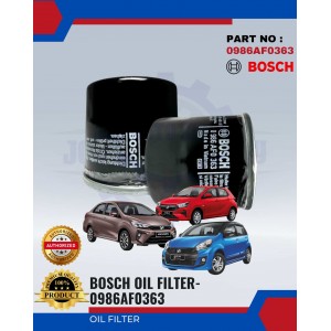Oil Filter-Perodua Axia-Bezza-Myvi-BOSCH-0986AF0363