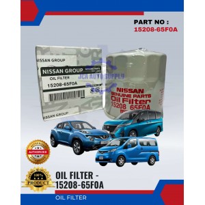 Oil Filter-Nissan X-Trail-Juke F15-Sentra-Serena-Cefiro-Murano-Latio-Elgrand-Teana-Grand Livina-Sylphy-15208-65F0A