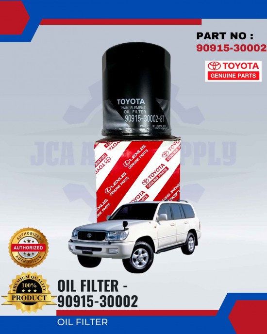 Toyota Genuine 90915-30002-8T Oil Filter Filters image