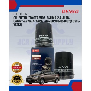 Oil Filter-Toyota Vios-Estima 2.4-Altis-Camry-Avanza-Yaris-MA260340-05103Z(90915-YZZE2)