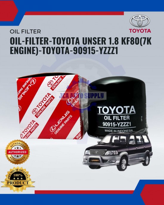Oil Filter-Toyota Unser 1.8 KF80(7K Engine)-Toyota-90915-YZZZ1 image