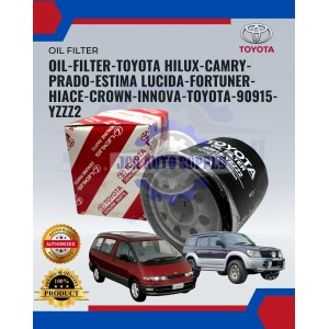 Oil-Filter-Toyota Hilux-Camry-Prado-Estima Lucida-Fortuner-HiAce-Crown-Innova-Toyota-90915-YZZZ2