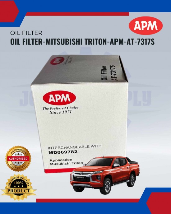 Oil Filter-Mitsubishi Triton-APM-AT-7317S image