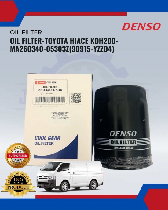 Oil Filter-Toyota Hiace KDH200-MA260340-05303Z(90915-YZZD4) image
