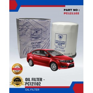 Proton Oil Filter Wira /Waja / Satria /FLX /BLM /Preve /Exora /GEN2 /Saga /Persona- PC121102