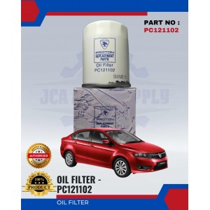 Proton Oil Filter Wira /Waja / Satria /FLX /BLM /Preve /Exora /GEN2 /Saga /Persona- PC121102