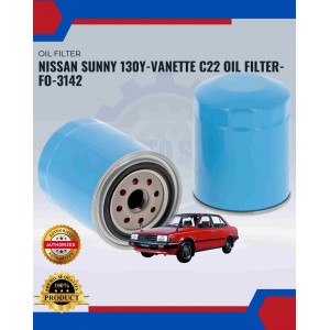 Nissan Sunny 130Y-Vanette C22 Oil FIlter-FO-3142