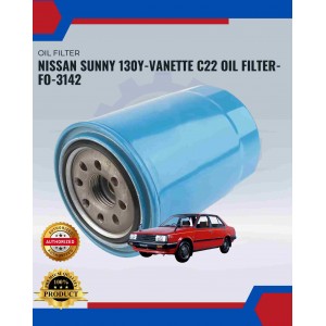 Nissan Sunny 130Y-Vanette C22 Oil FIlter-FO-3142