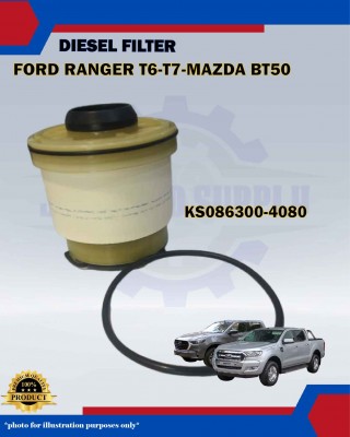 Ford Ranger T6 T7-Mazda BT50 2.2cc 3.2cc Diesel Filter-KS086300-4080 (1WA0-13-ZA5TT) (L2MZ-9365-A)
