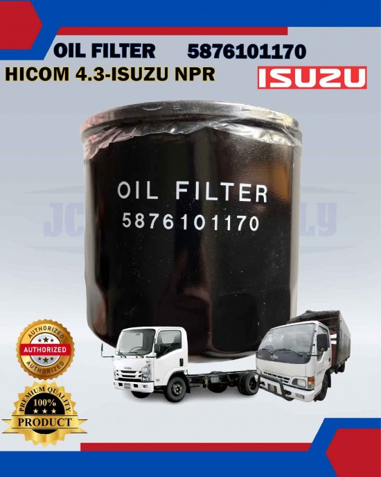 Showing image for Hicom 4.3 Isuzu NPR Oil Filter-5876101170 Hicom 4.3 Isuzu NPR Oil Filter-5876101170 image