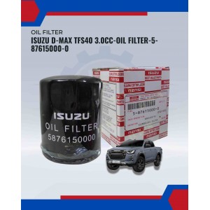 Isuzu D-Max TFS40 3.0CC-Oil Filter-5-87615000-0