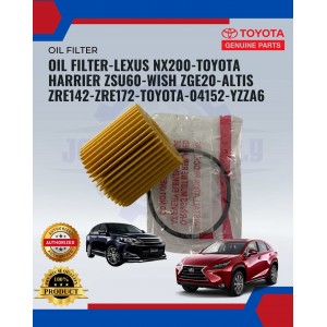 Oil Filter-Lexus NX200-Toyota Harrier ZSU60-Wish ZGE20-Altis ZRE142-ZRE172-Toyota-04152-YZZA6