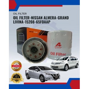 Oil Filter-Nissan Almera-Grand Livina-15208-65FOAAP