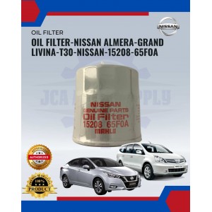 Oil Filter-Nissan Almera-Grand Livina-T30-Nissan-15208-65FOA