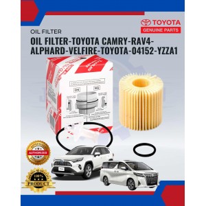 Oil Filter-Toyota Camry-Rav4-Alphard-Velfire-Toyota-04152-YZZA1