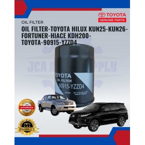 Oil Filter-Toyota Hilux Kun25-Kun26-Fortuner-Hiace Kdh200-Toyota-90915-YZZD4