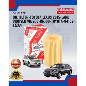 Oil Filter-Toyota Lexus 2015-Land Cruiser VDJ200-URJ00-Toyota-04152-YZZA4