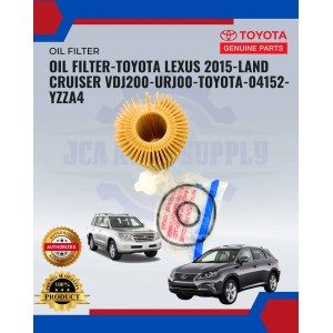 Oil Filter-Toyota Lexus 2015-Land Cruiser VDJ200-URJ00-Toyota-04152-YZZA4