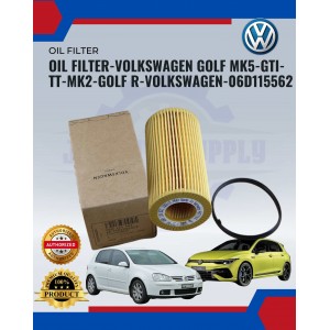 Oil Filter-Volkswagen Golf Mk5-Gti-Tt-Mk2-Golf R-Volkswagen-06D115562