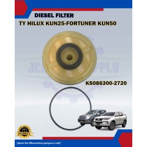 Toyota Hilux KUN25-KUN26-Fortuner KUN50-Hiace KDH200 Diesel Filter-KS086300-2720 (23390-0L041/YZZA1)